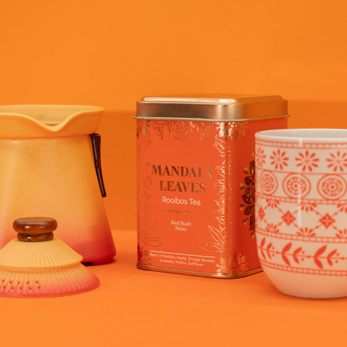 50g Red Bush Relax Tea - Tin