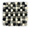 Felt Ball Square Placemat - Multi-Grey