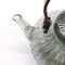 Glass Infuser Teapot - Charcoal Ribbed Pearl - 950ml
