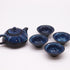 Herbal Blues Teapot Set - Pot with Four Cups