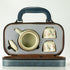Travel Teapot Set with Two Cups - Blue Bird Qing Dynasty