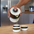 Travel Ceramic Teapot Set - Three Friends - Travel Pack