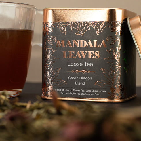 50g Green Dragon Tea Blend - Tin