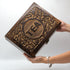 Mango Wood Carved Tea Box - 12 Compartments