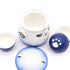 Panda Teapot Set with Three Cups - Sky Blue