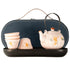 Travel Teapot Set with Four Cups - Pink Vintage Pumpkin Style