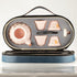 Travel Teapot Set with Four Cups - Pink Vintage Pumpkin Style