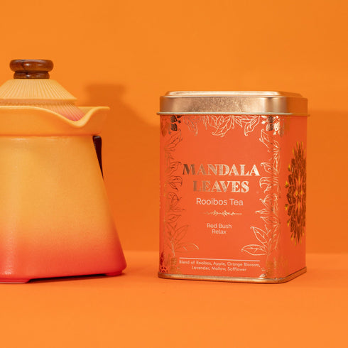 50g Red Bush Relax Tea - Tin