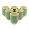 Herbal Tea Cups - Green Mosaic