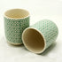 Herbal Tea Cups - Green Mosaic