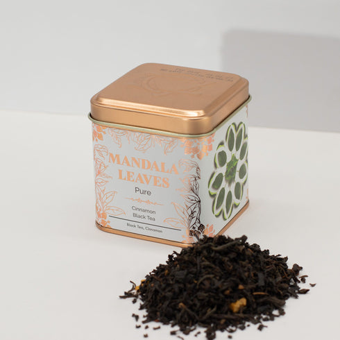 50g Cinnamon Black Tea - Tin