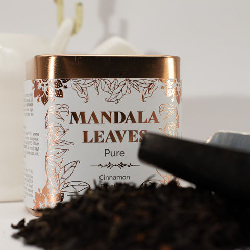 50g Cinnamon Black Tea - Tin